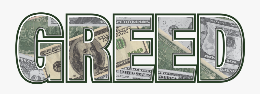Public Domain Images Of Greed, Transparent Clipart