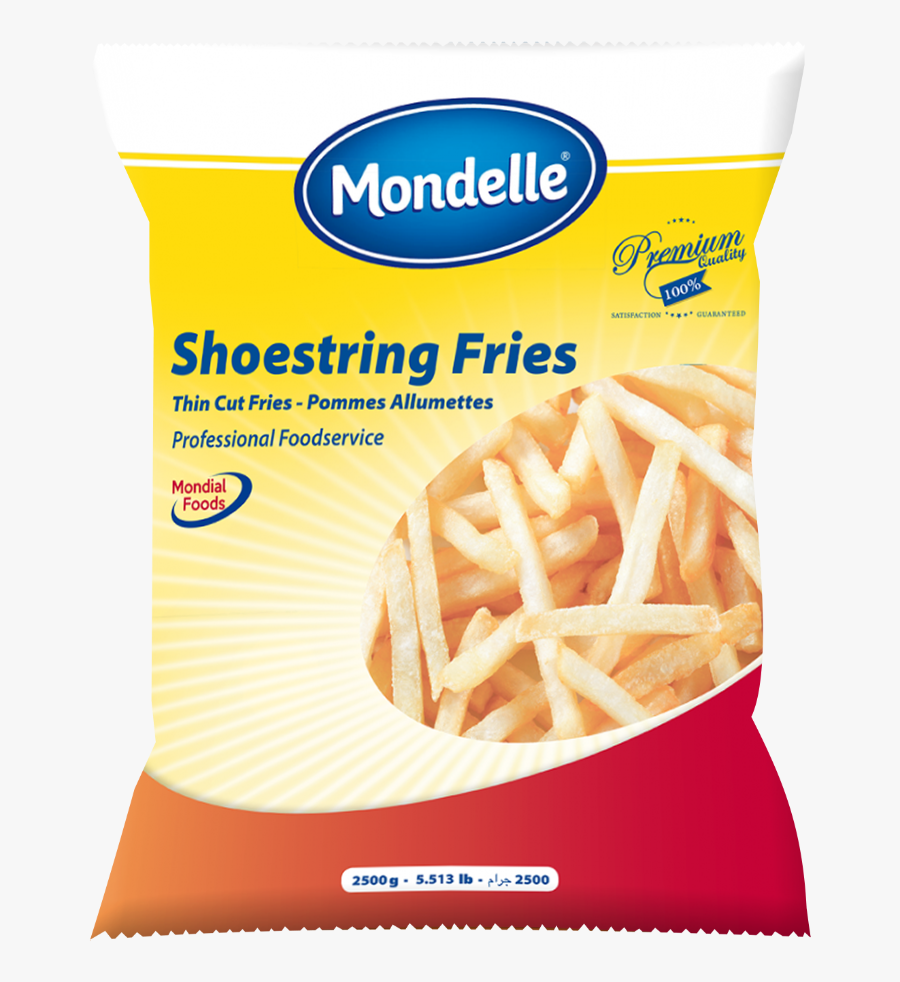 Mondelle Shoestring French Fries - French Fries Freeze, Transparent Clipart