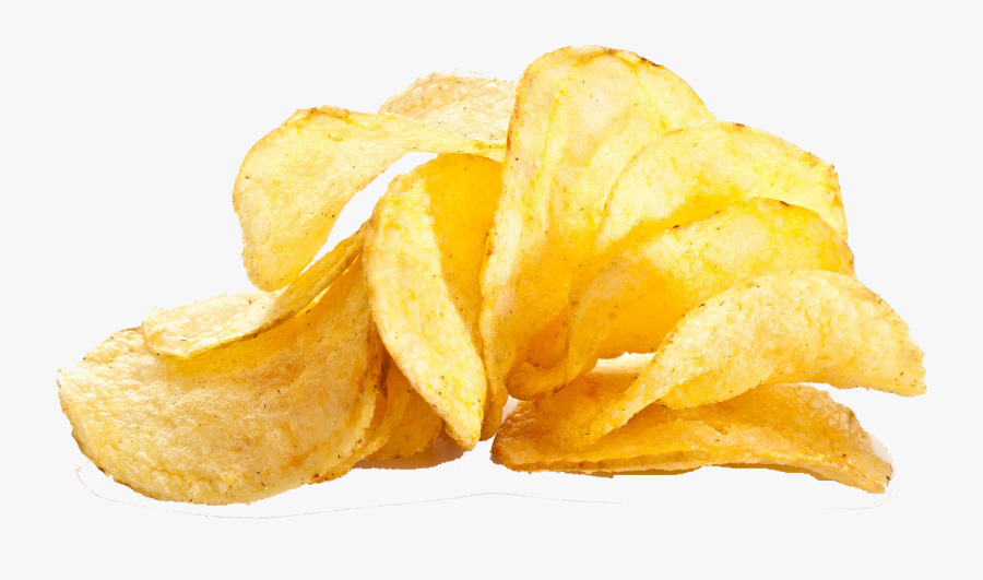 Potato Chips Png Free Images - Potato Chips White Background, Transparent Clipart