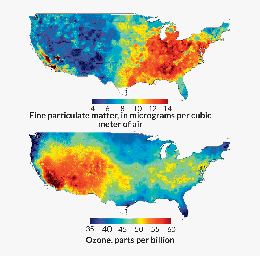 Clip Art Pollution Picture - Air Quality Us 2018, Transparent Clipart