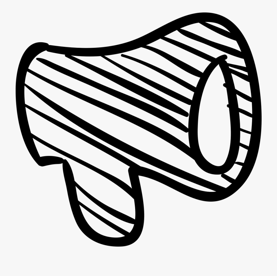 Speaker Sketch Svg Png Icon Free Download - Sketch Speaker Png, Transparent Clipart
