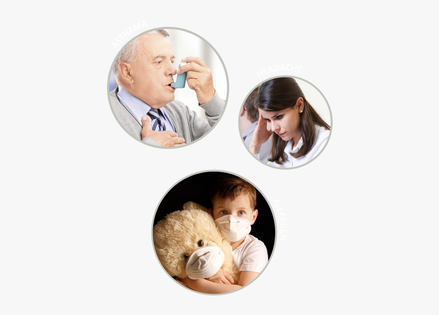 Air Purifier Image Description - Kid With Teddy Bear, Transparent Clipart