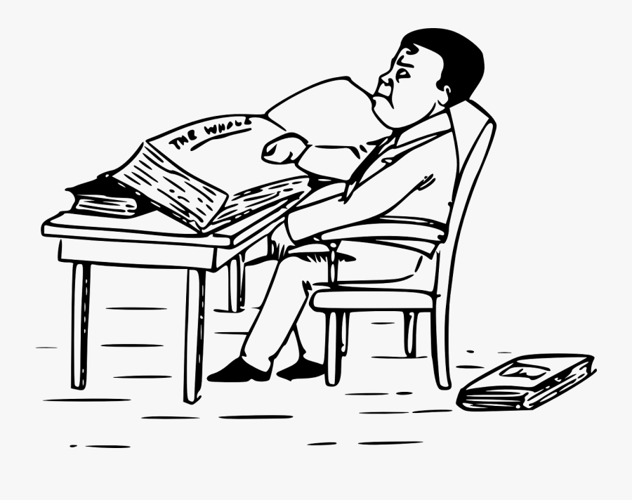 Transparent Reading Clip Art - Man Reading Books Clipart, Transparent Clipart