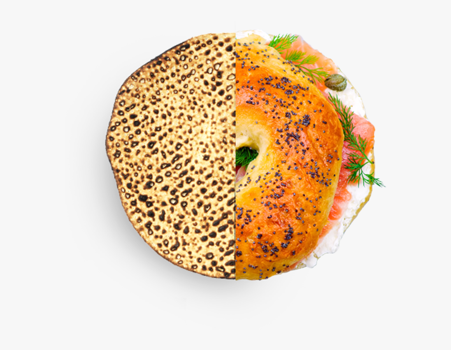 Clip Art Jewish Bread Matzah - Bagel, Transparent Clipart