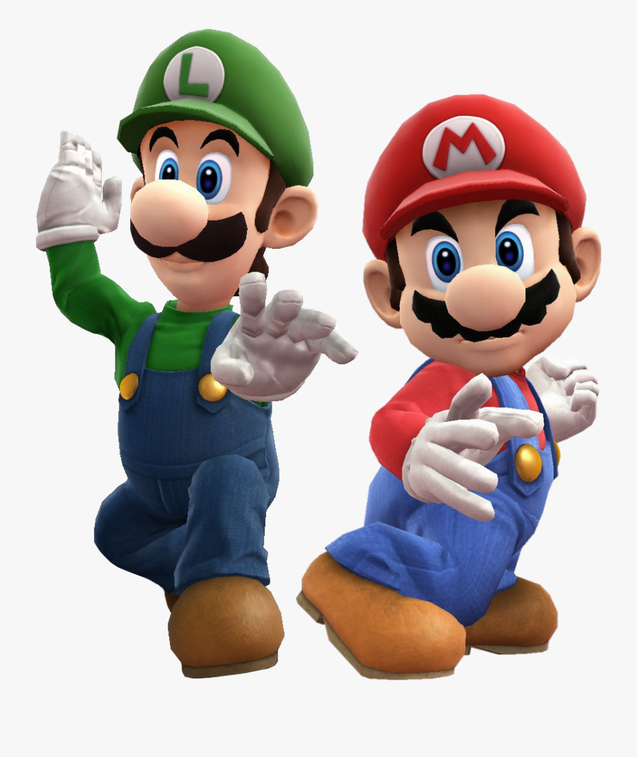 Super Mario And Luigi Png, Transparent Clipart