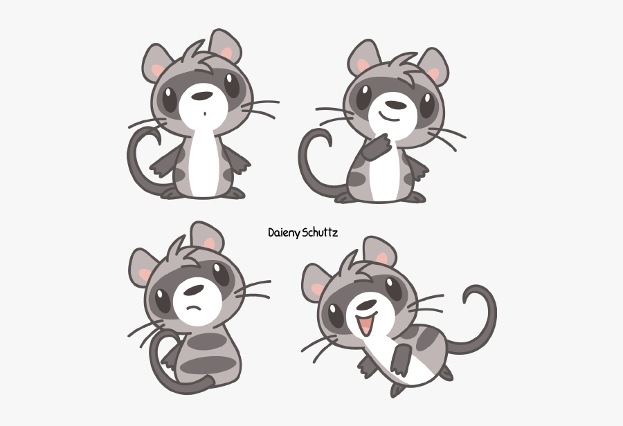 Koala Clipart Possum - Possum Chibi, Transparent Clipart