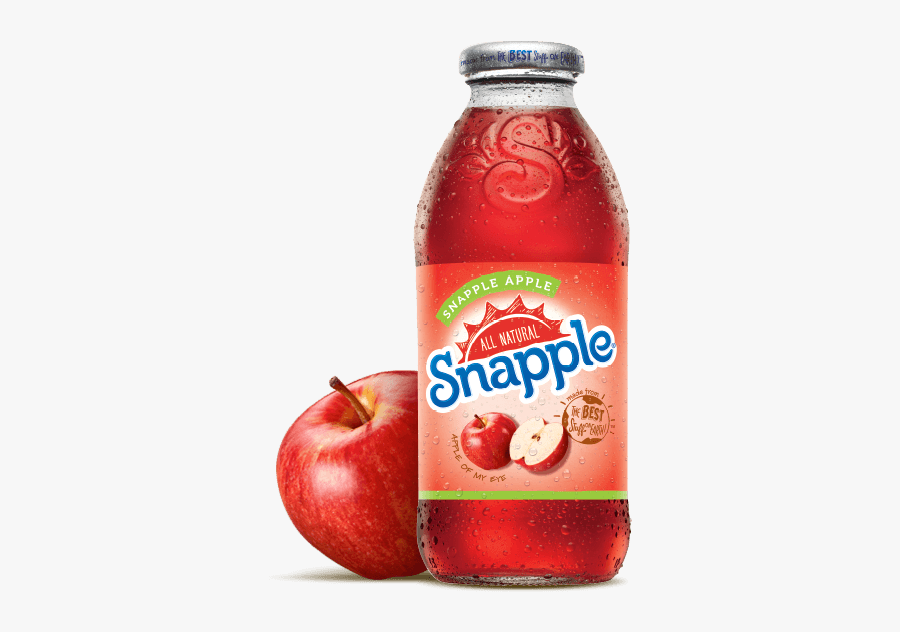 Clip Art Red Apple Juice - Red Apple Snapple, Transparent Clipart