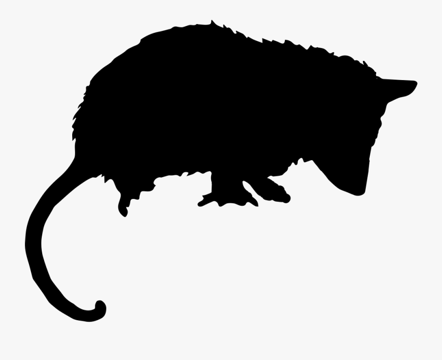 Possum Silhouette Png, Transparent Clipart
