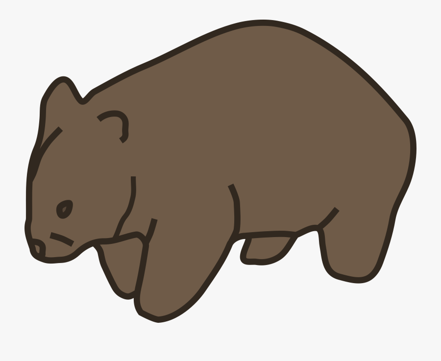 Wombat Clipart - Wombat Clip Art, Transparent Clipart