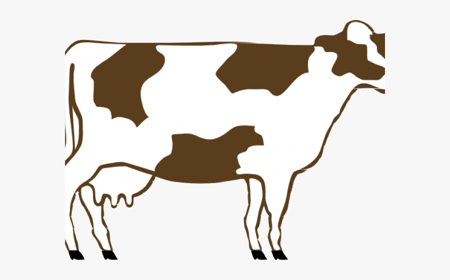 Cow Compared To Buffalo, Transparent Clipart