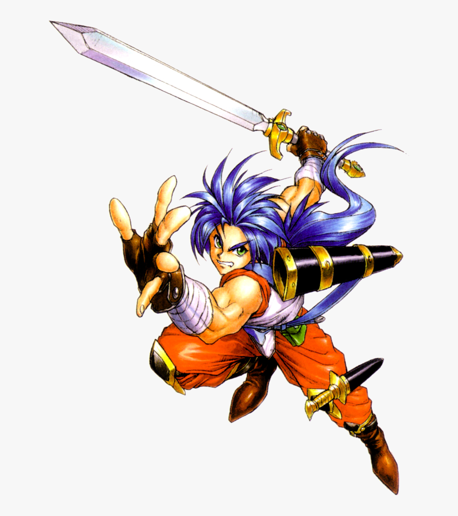 Bowiethehero On Twitter - Breath Of Fire 2 Ryu, Transparent Clipart